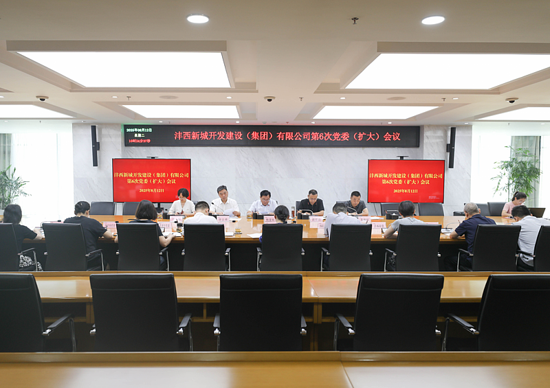 灃西集團召開第6次黨委（擴大）會